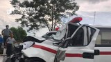 Tai nạn giữa xe 'hổ vồ' và xe cấp cứu, 3 người thương vong