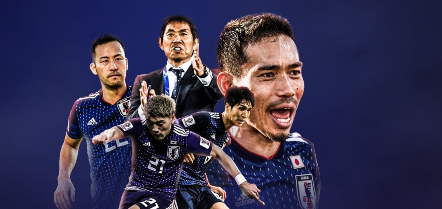 Đội tuyển Nhật Bản mới được 6 điểm (2 trận thua, 2 trận thắng). Ảnh AFC