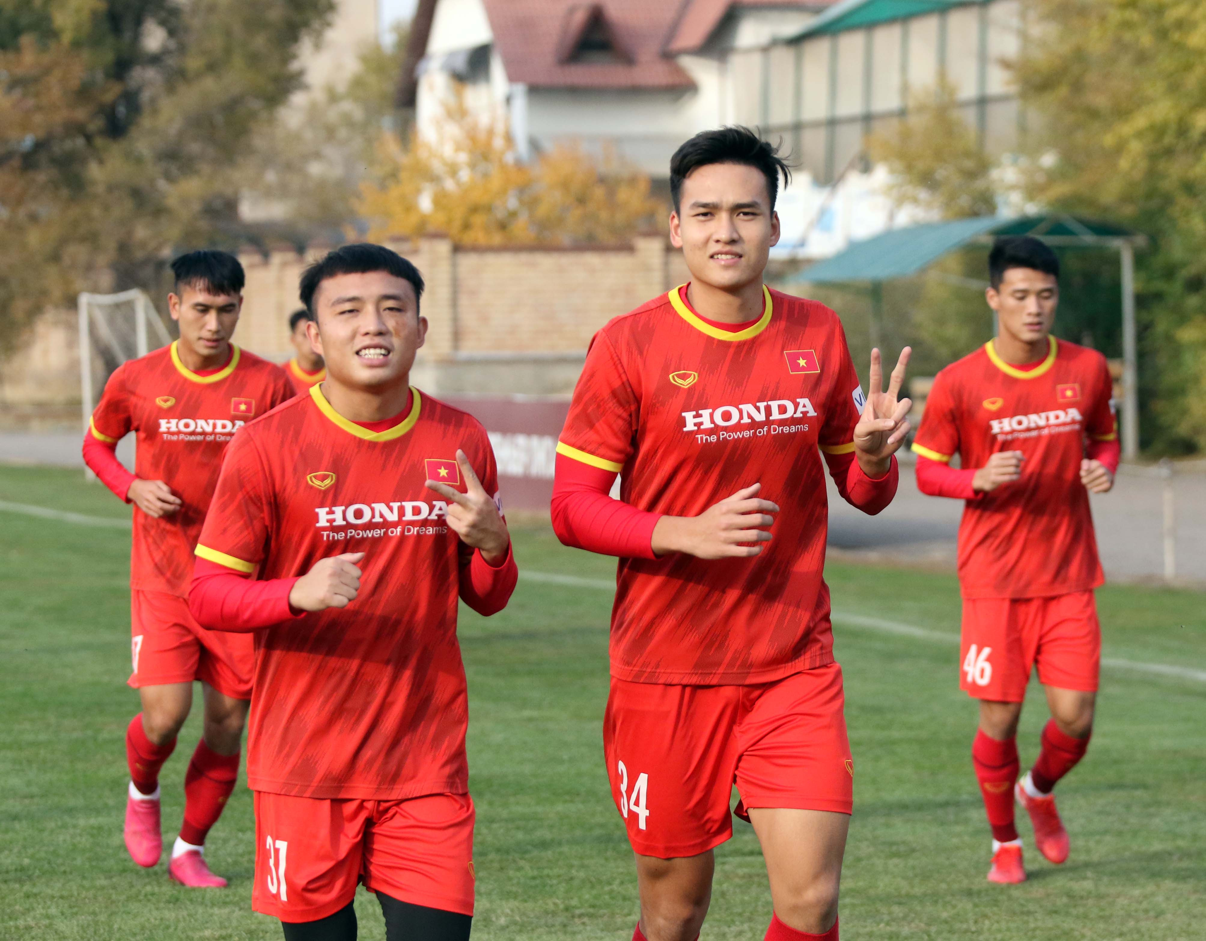 Tại bảng I U23 Việt Nam được đánh giá là cửa trên khi chỉ phải đối đầu với U23 Đài Bắc Trung Hòa và U23 Myanmar. Thế nên mục tiêu của U23 Việt Nam ở vòng loại sắp tới là thắng cả 2 trận để qua đó giành vé dự VCK U23 châu Á 2022. Ảnh: VFF