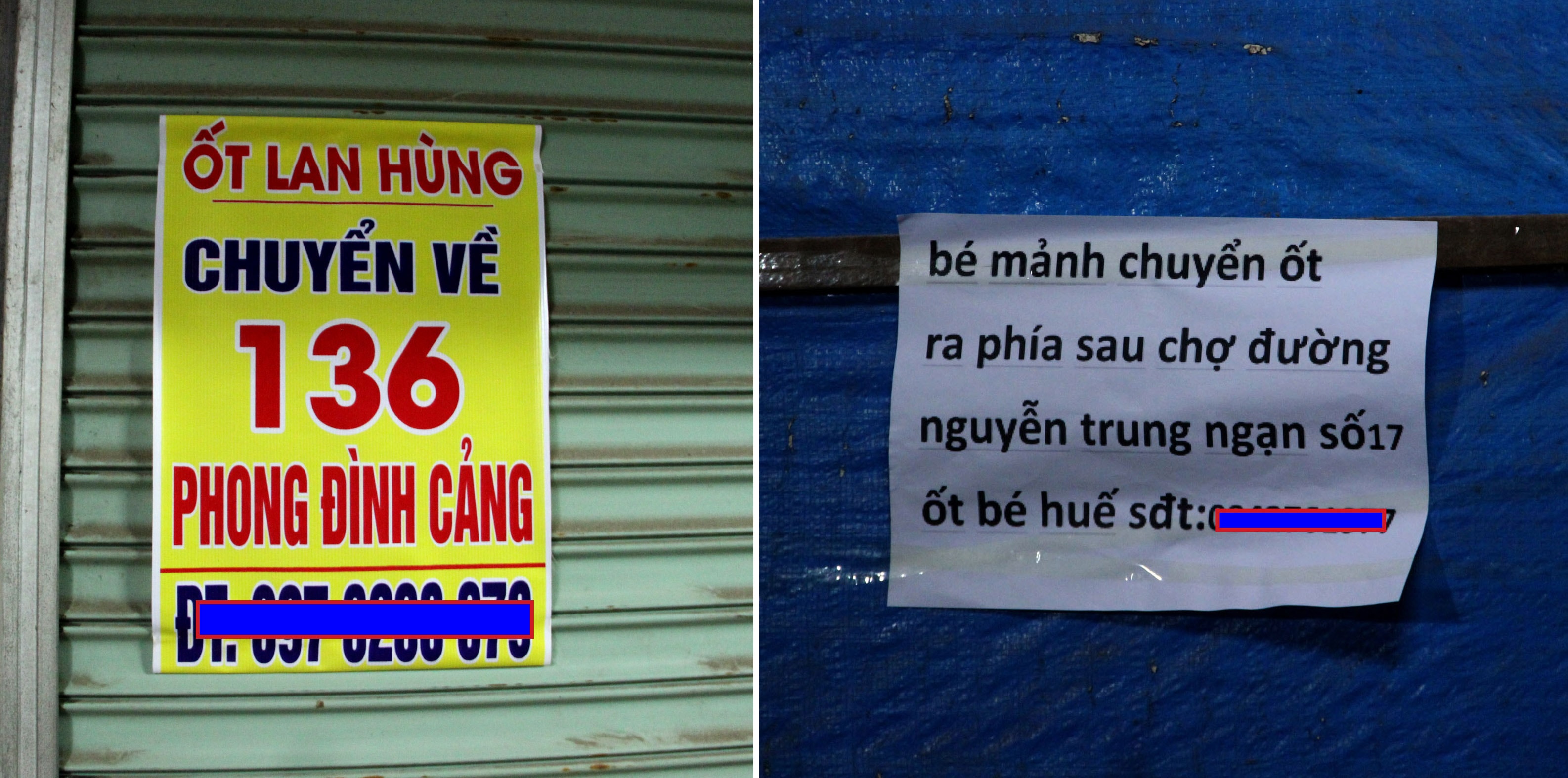 Nhiều tiểu thương đã quyết định chọn địa điểm mới để kinh doanh thay vì kinh doanh trong chợ. Ảnh: P.V