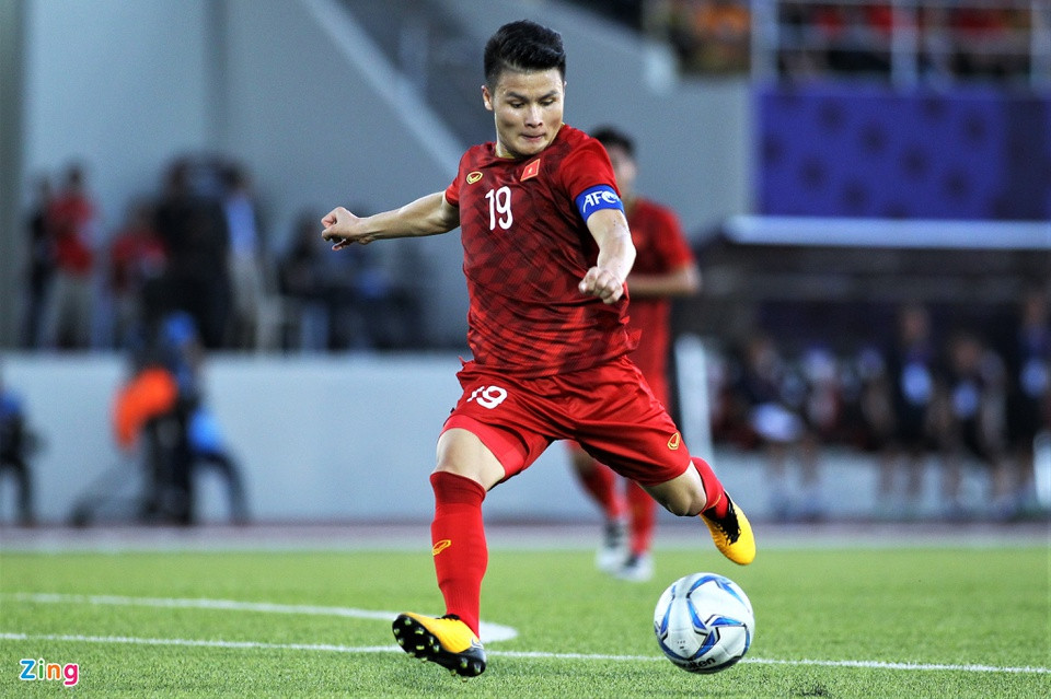 FIFA ghi nhận tầm ảnh hưởng của Quang Hải trong các chiến dịch cộng đồng. Ảnh: Quang Thịnh.