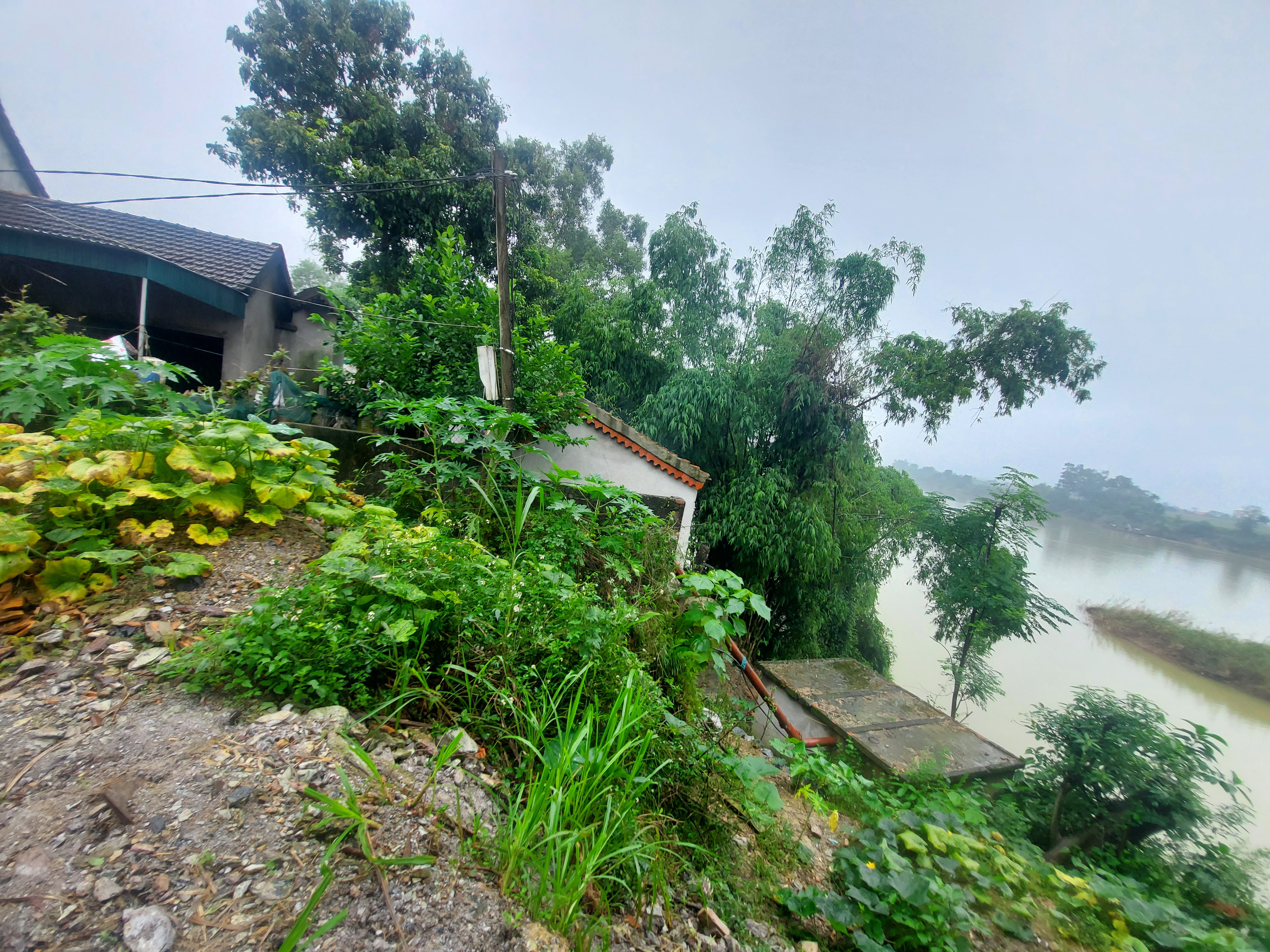 Từ nhiều thời gian qua, người dân dọc sông Lam, thuộc xóm 12, xã Thanh Tiên rất bức xúc trước tình trạng
