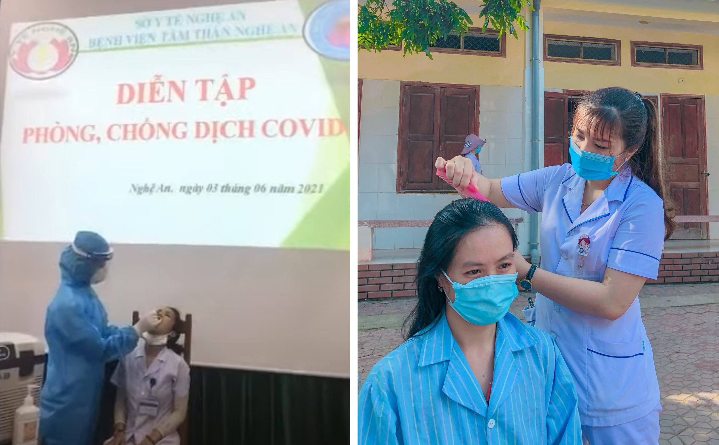 bức ảnh đạt giải Ba cuộc thi “Nét đẹp Công đoàn và người lao động Ngành Y tế năm 2021 của đoàn viên Nguyễn Thị Thanh Huyền