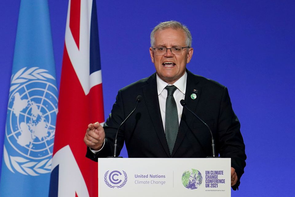 Thủ tướng Australia Scott Morrison. Ảnh: Reuters