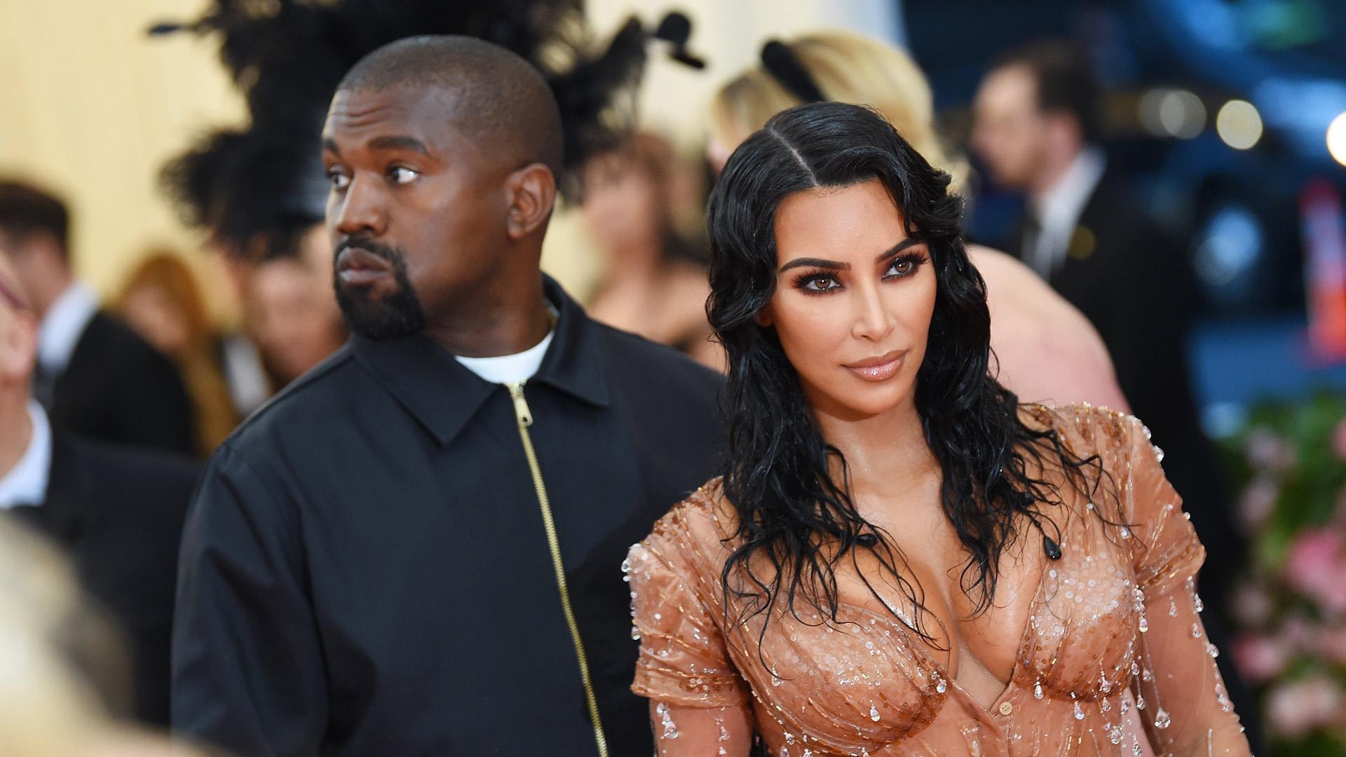 Cặp đôi giàu có và quyền lực hàng đầu trong showbiz Mỹ - rapper Kanye West và ngôi sao truyền hình thực tế Kim Kardashian đã tuyên bố ly hôn trong năm nay (Ảnh: New York Post).