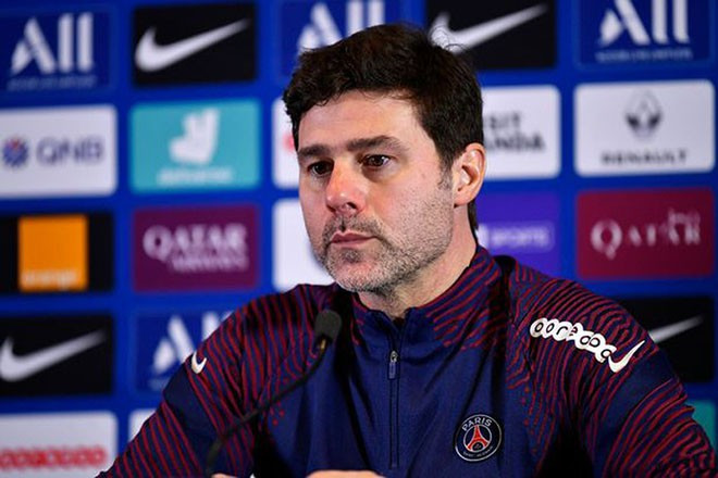 Pochettino không quá hạnh phúc tại PSG dù được dẫn dắt tập thể toàn sao. Ảnh: Getty.