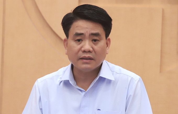 Cựu chủ tịch Hà Nội Nguyễn Đức Chung. Ảnh: Võ Hải