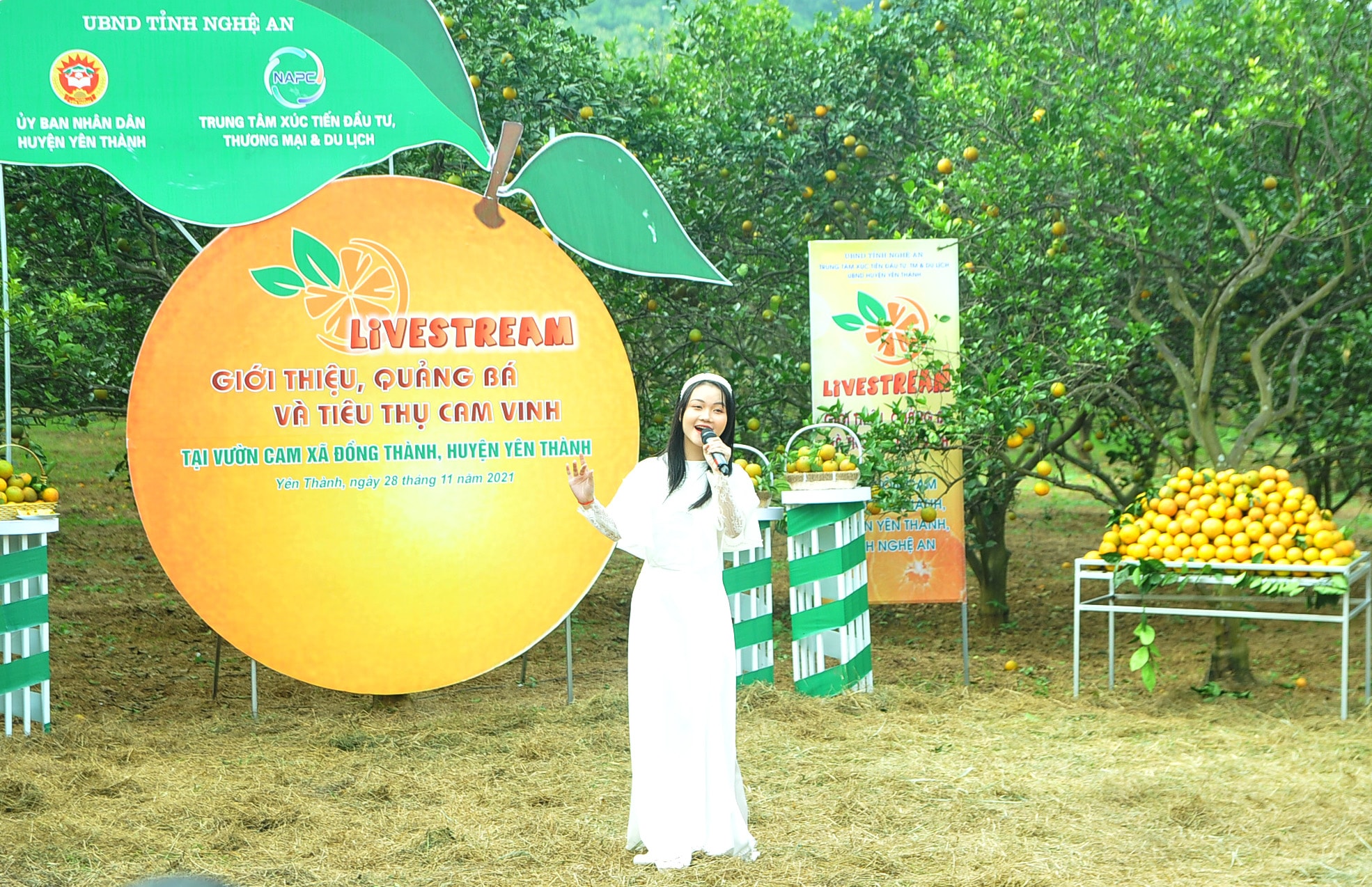 Chương trình có sự góp mặt của quán quân Giọng hát Việt nhí 2018 Hà Quỳnh Như. Ảnh: Tiến Đông