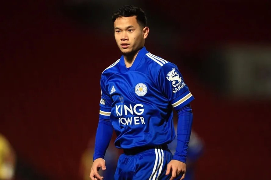 Tài năng trẻ Thanawat của bóng đá Thái. Ảnh: Leicester City
