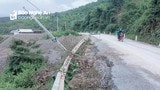 Nghệ An: Nhiều tuyến đường bị sạt lở sau bão số 8 vẫn chưa thể khắc phục