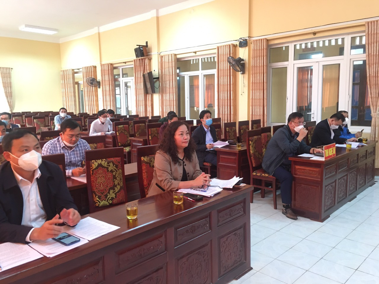Tại điểm cầu tỉnh Nghệ An do đồng chí Nguyễn Thị Thu Hường, Ủy viên Ban Thường vụ, Trưởng Ban Tuyên giáo Tỉnh ủy chủ trì