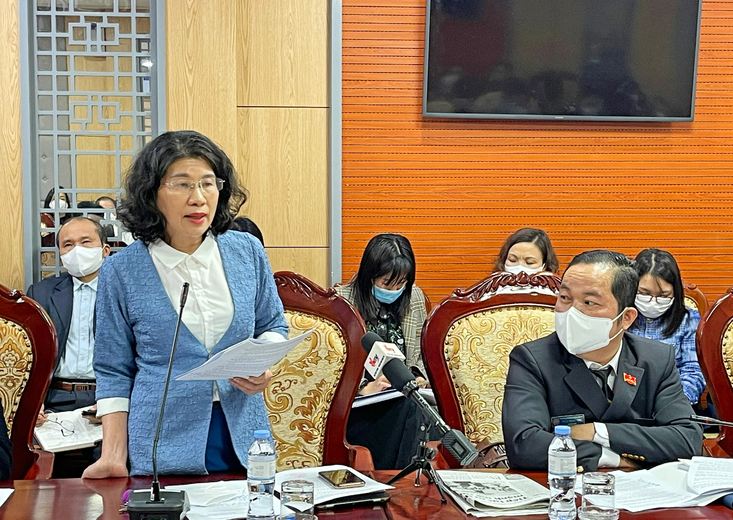 Đại biểu Lô Thị Kim Ngân đề nghị