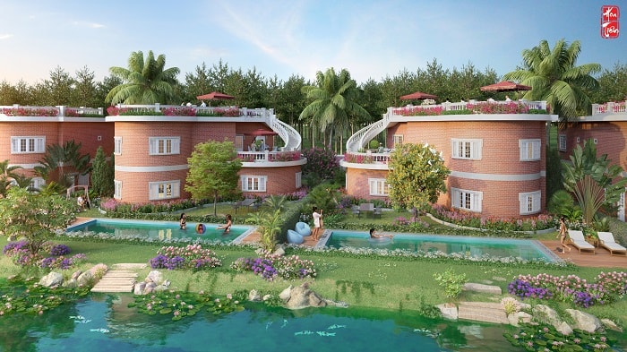 Nâng niu cảm xúc tại Hoa Tiên Golf Villas - biệt thự phong cách Địa Trung Hải 