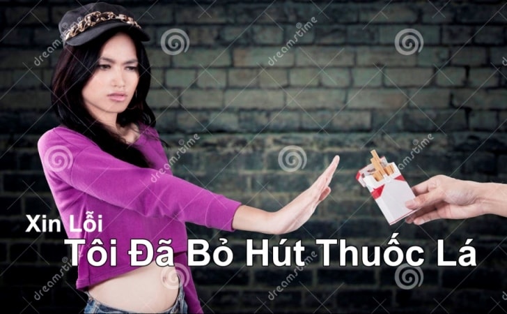 Hút thuốc lá được coi là một trong những thói quen xấu khó bỏ nhất. Ảnh Minh họa