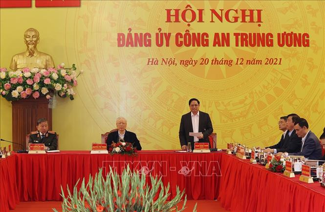 Thủ tướng Chính phủ Phạm Minh Chính phát biểu tại Hội nghị.