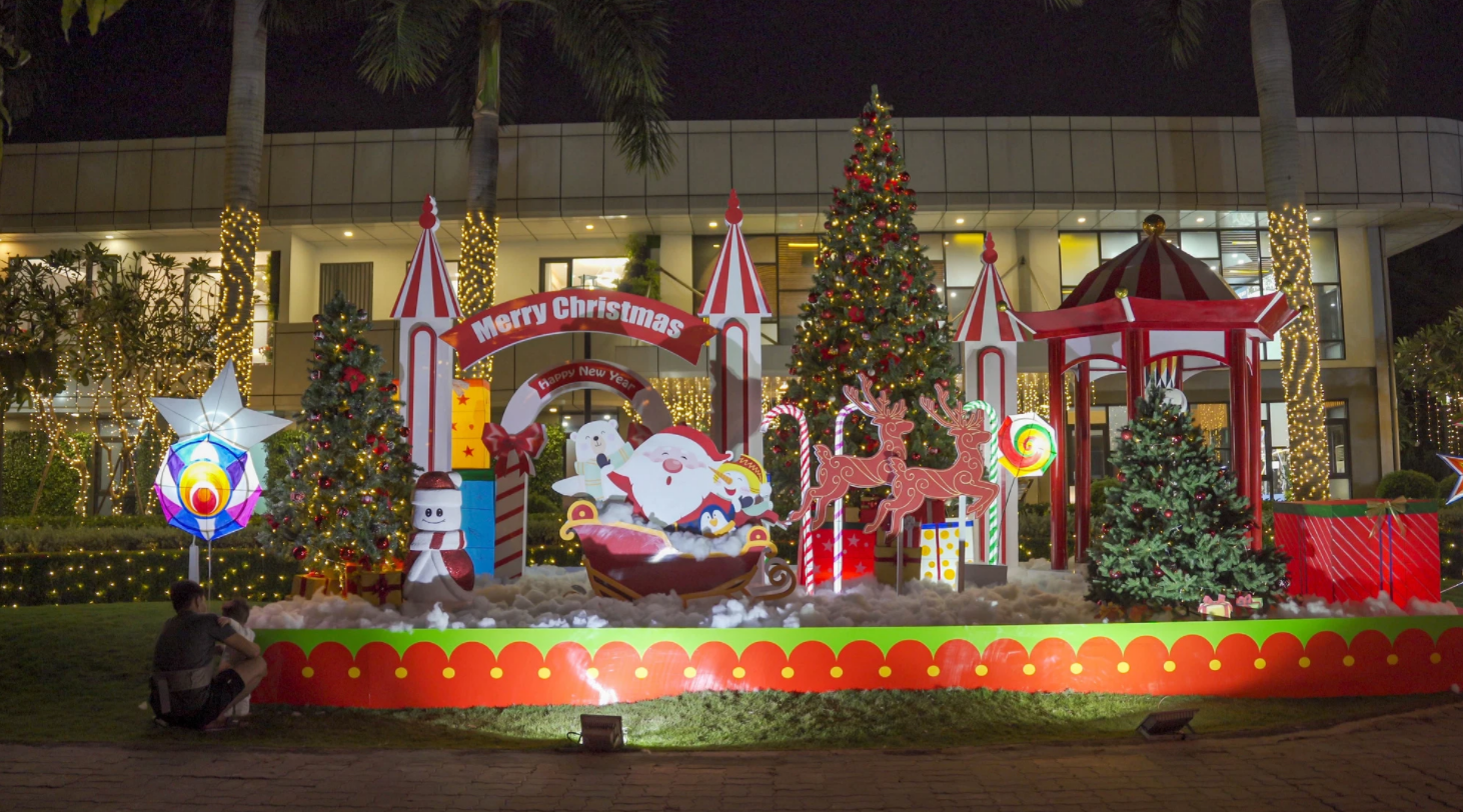 Không khí Giáng sinh rộn ràng tại KĐT Mizuki Park – Thành phố Hồ Chí Minh