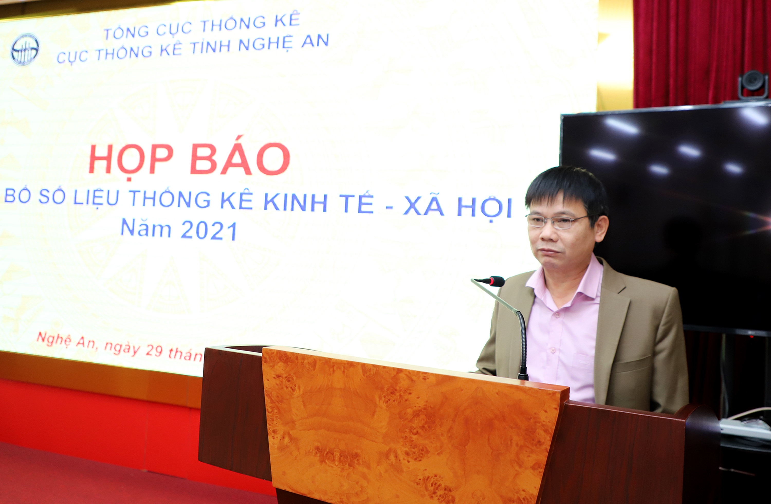Ông Nguyễn Trường Sơn - Cục trưởng Cục Thống kê