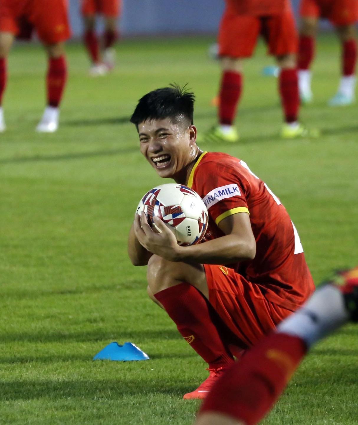 Phan Văn Đức vẫn là cầu thủ quan trọng nhất tại V.League 2020. Ảnh VFF