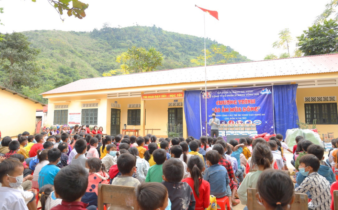 Công ty CP Xi măng Sông Lam. Ảnh Nguyên Sơn