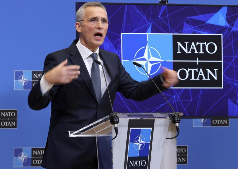 Tổng thư ký NATO Jens Stoltenberg. Ảnh: AP