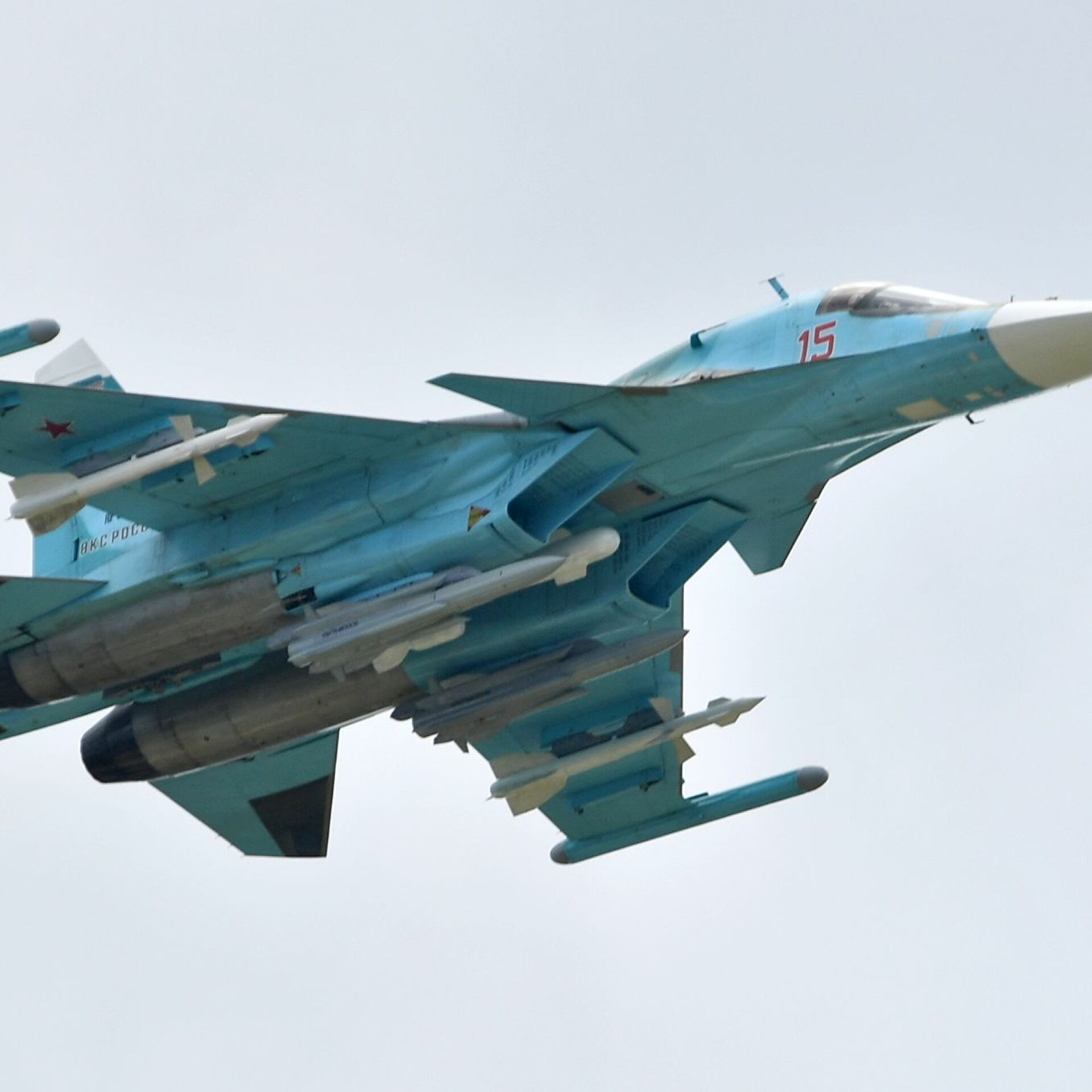 Máy bay ném bom đa năng Su-34 của Nga. Ảnh: AFP