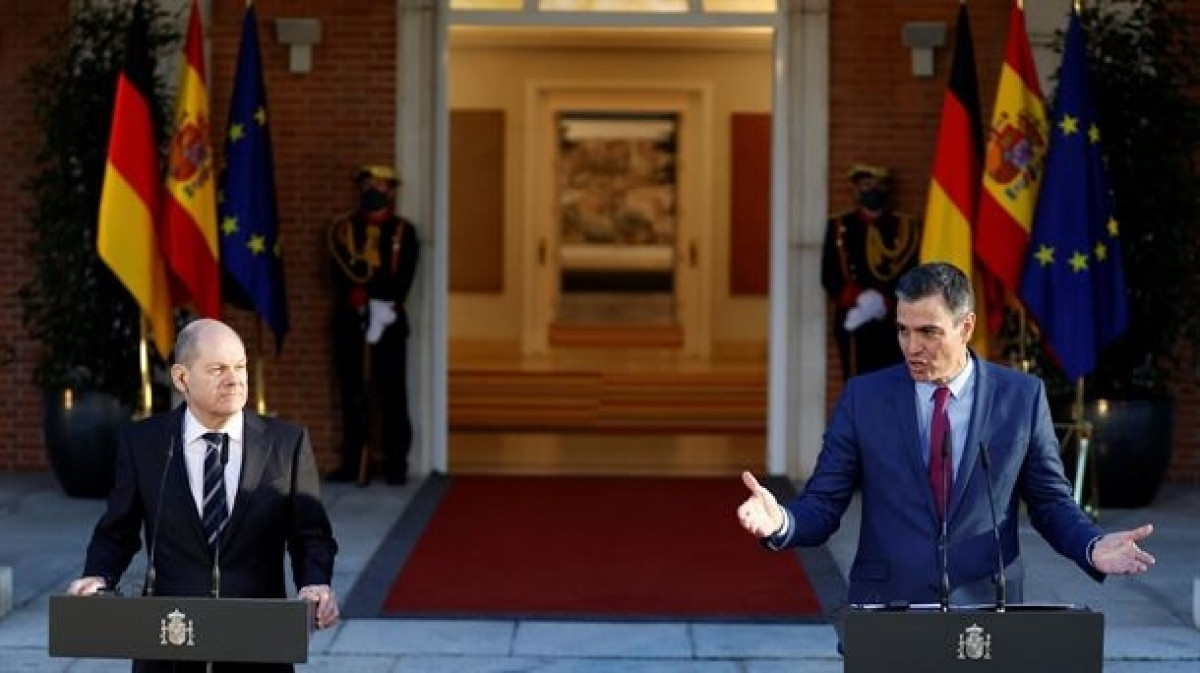 Cuộc gặp giữa hai nhà lãnh đạo Đức và Tây Ban Nha.