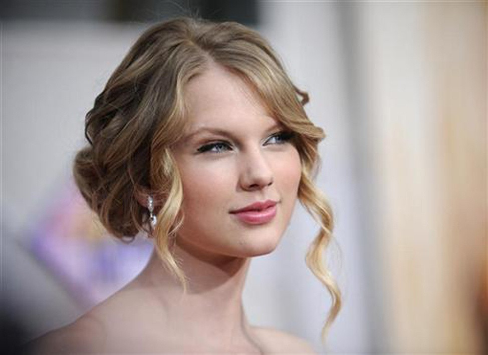Nữ ca sĩ Taylor Swift ở vị trí thứ 10 trong danh sách