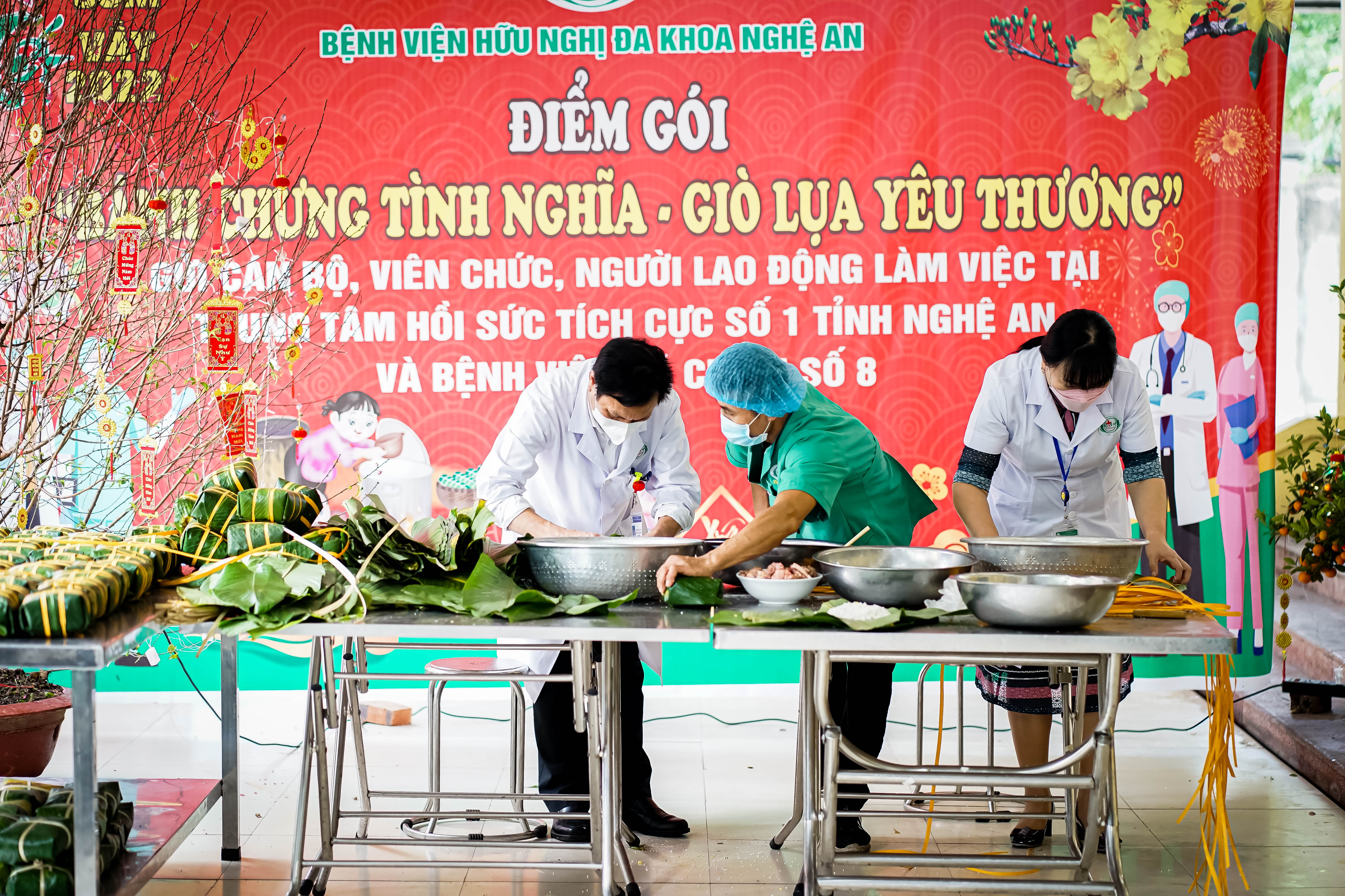 Bệnh viện HNĐK Nghệ An tổ chức Chương trình . Ảnh Hoàng Linh