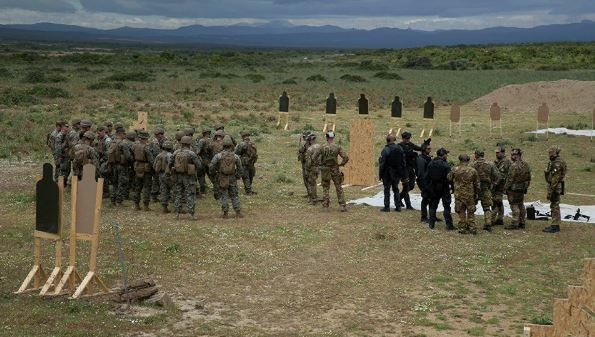 Lính Mỹ trong một hoạt động tập trận. Ảnh : U.S. Marine Corps 