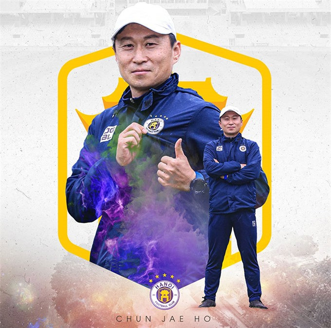 HLV Chun Jae Ho muốn Hà Nội FC tấn công đẹp mắt - Ảnh: Hà Nội FCv