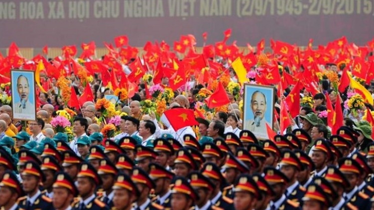 Một dịp kỷ niệm Quốc khánh nước Việt Nam. Ảnh tư liệu