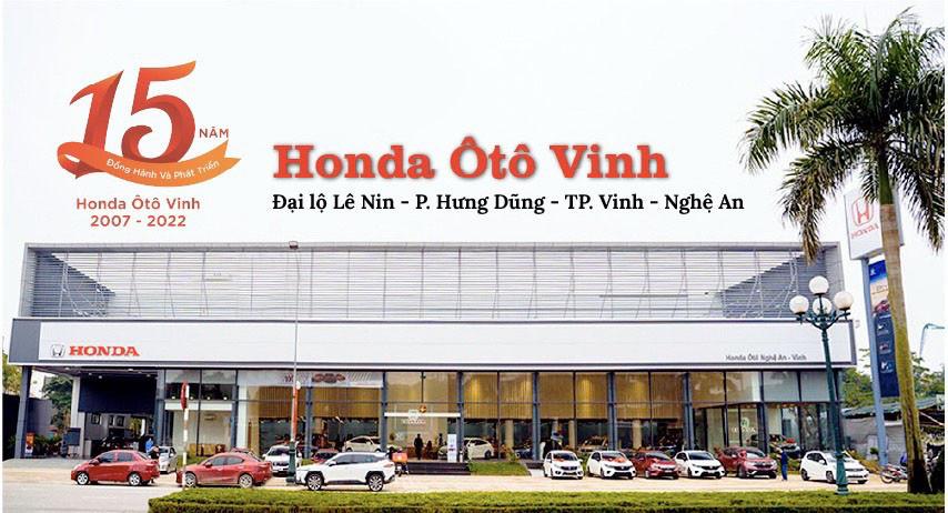 Honda Oto Nghệ An- Vinh chỉ có một địa chỉ duy nhất tại đường 3-2, phường Hưng Dũng, Thành phố Vinh, Nghệ An. Ảnh: P.V