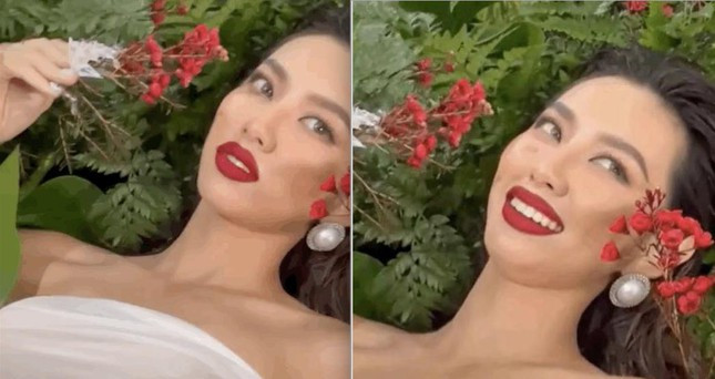 Loạt ảnh bị 'dìm hàng' của Hoa hậu Thùy Tiên vẫn thu hút triệu view ảnh 1