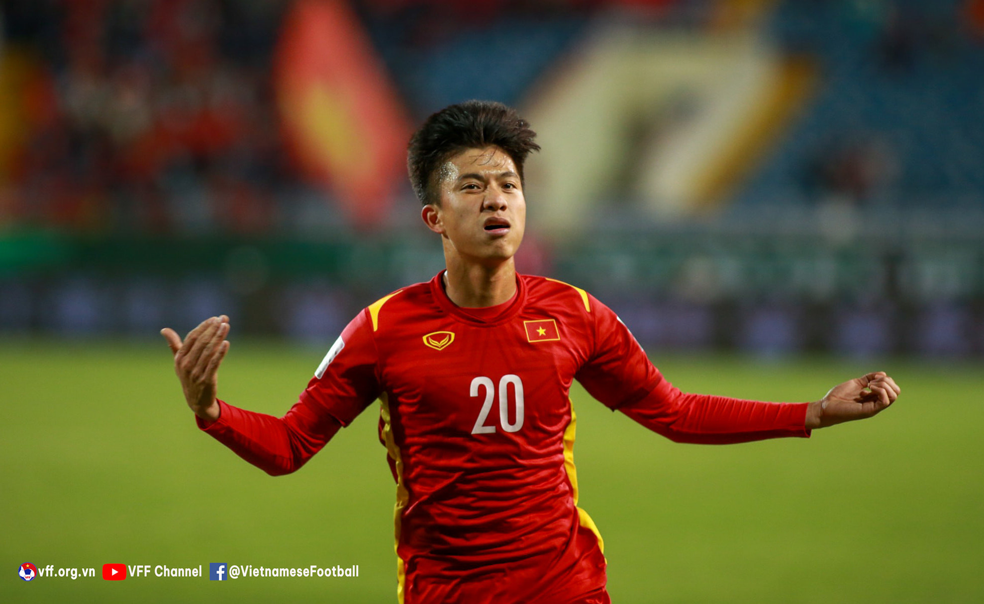 Phan Văn Đức buộc phải chia tay ĐT Việt Nam trước thềm 2 trận đấu với Oman cùng Nhật Bản. Ảnh: VFF