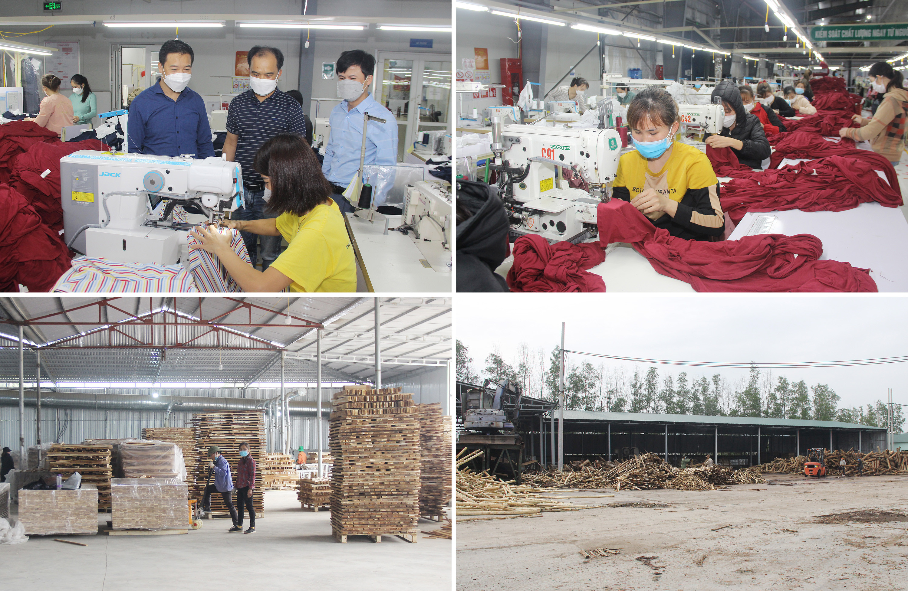 Thị xã Thái Hòa ưu tiên thu hút các dự án công nghiệp nhẹ và giải quyết nhiều việc làm cho lao động. Ảnh: Mai Hoa