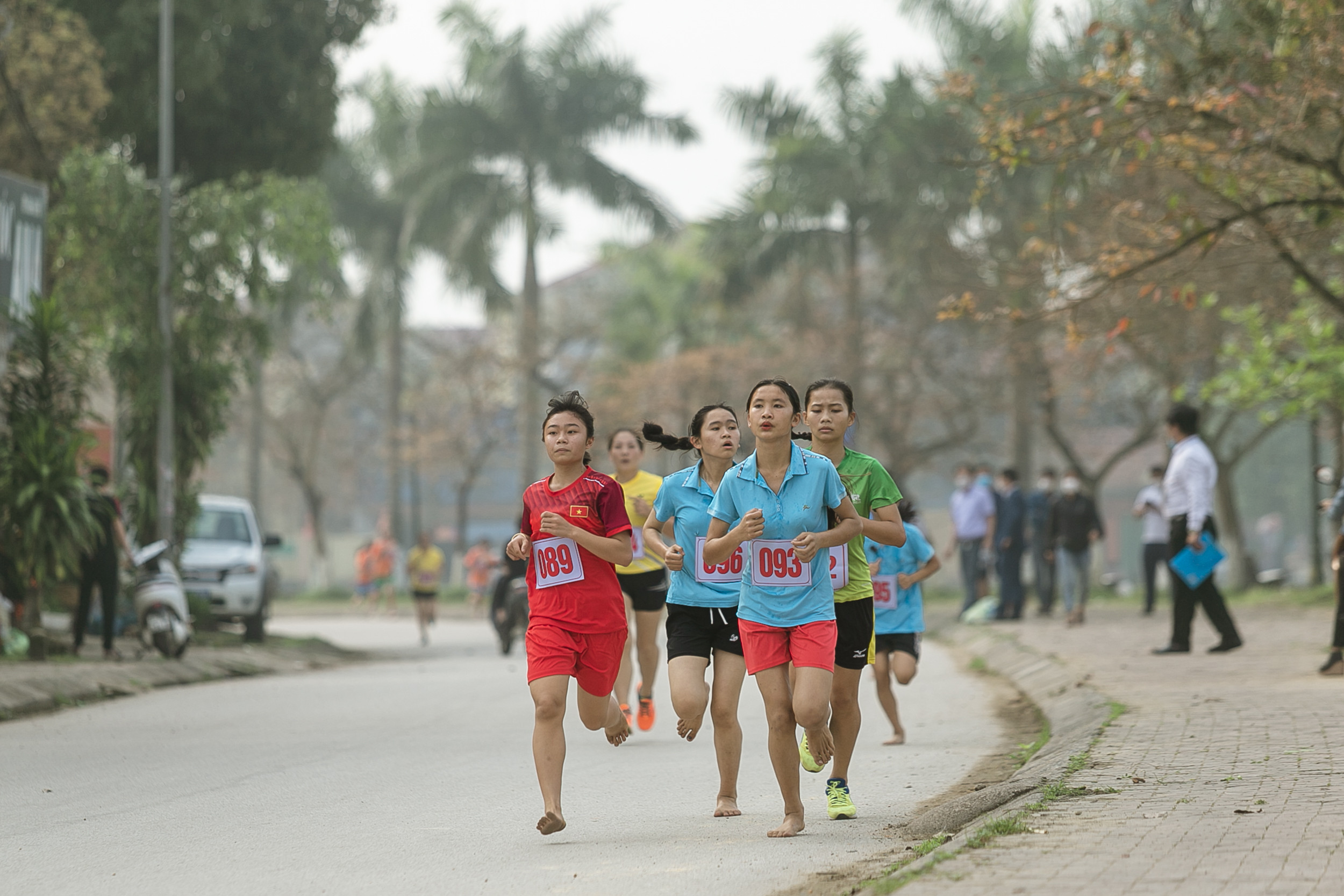 Phong trào hưởng ứng thể dục, thể thao tại các địa phương được nhiều tầng lớp nhân dân hưởng ứng khá tích cực. Ảnh: Hoàng Cường