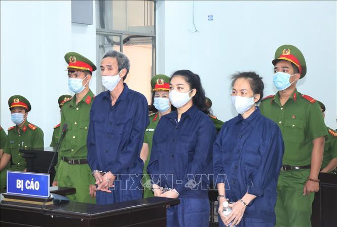 Tòa án nhân dân tỉnh Khánh Hòa xét xử một vụ án tuyên truyền chống Nhà nước, ngày 30/3/2021. Ảnh tư liệu: TTXVN