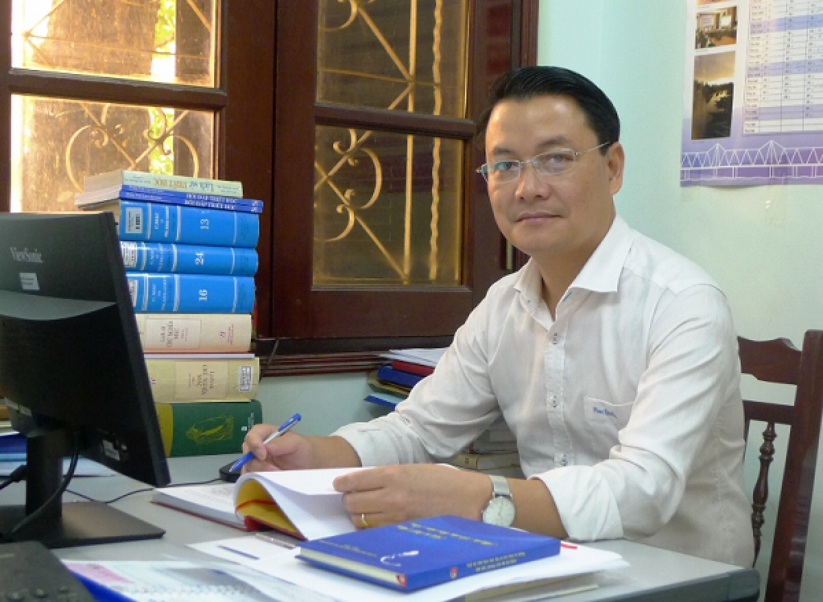 TS. Đặng Quang Định, Viện trưởng Viện Triết học, Học viện Chính trị quốc gia Hồ Chí Minh (Ảnh: Tạp chí Thi đua khen thưởng)