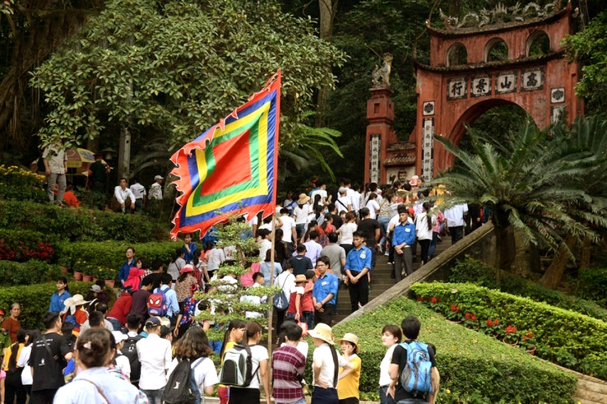 Tín ngưỡng thờ cúng Hùng Vương được công nhận là di sản văn hóa thế giới trong 10 năm.