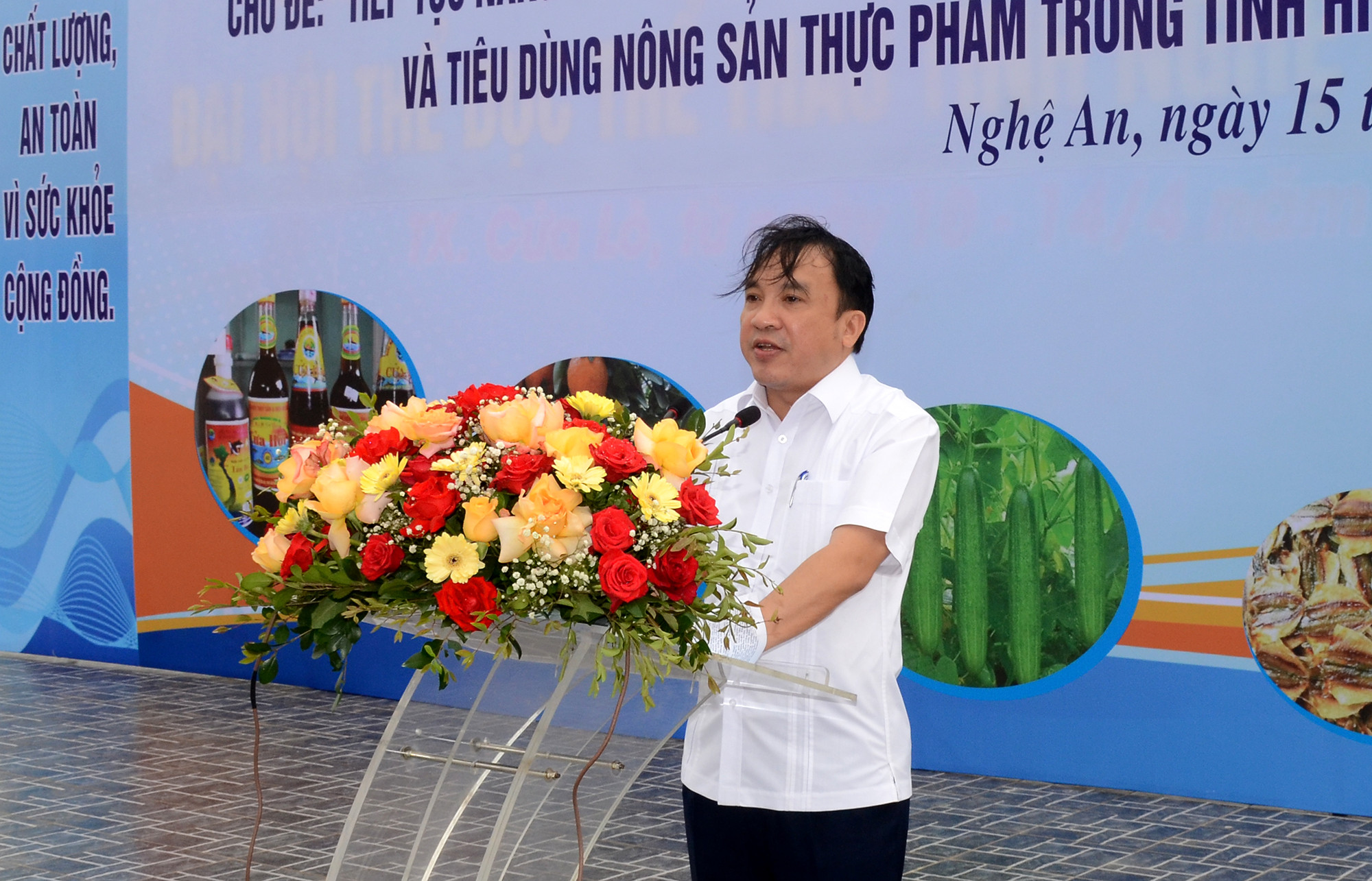 PGS.TS Dương Đình Chỉnh – Giám đốc Sở Y tế Nghệ An. Ảnh Thành Chung
