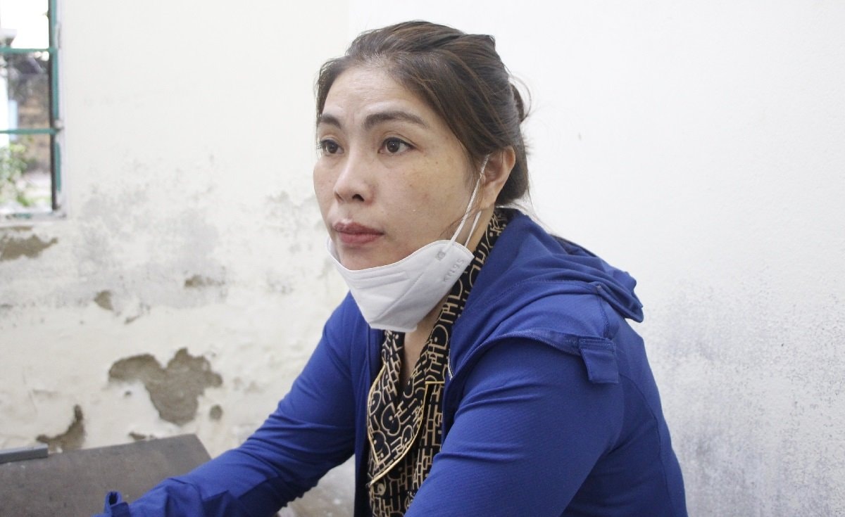 Đối tượng Nguyễn Thị Kim Oanh. Ảnh: Hồng Ngọc