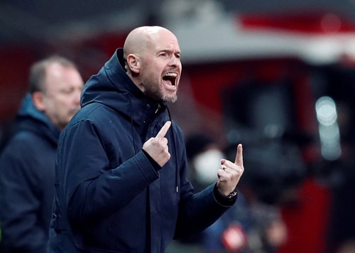 HLV Erik ten Hag sẽ dẫn dắt Man United kể từ mùa giải 2022-2023. Ảnh: REUTERS