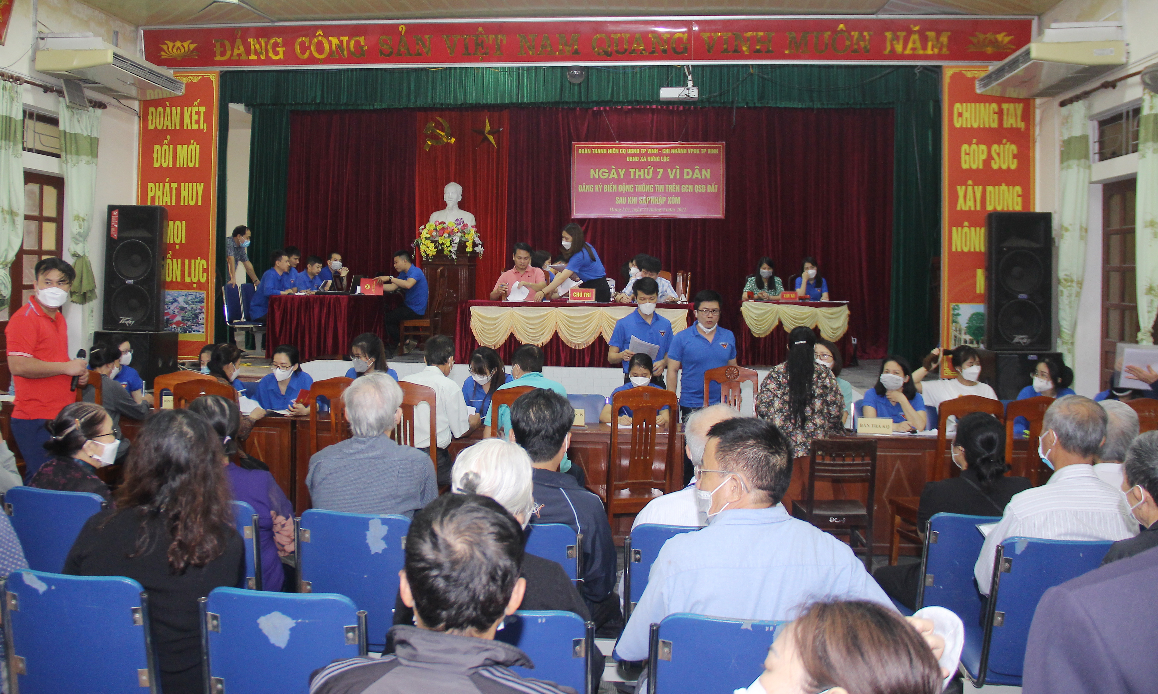 Ngày thứ bảy vì dân tại xã Hưng Lộc c