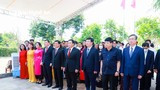 Đồng chí Nguyễn Xuân Thắng dâng hương tưởng niệm nhà lãnh đạo cách mạng tiền bối Phan Đăng Lưu 