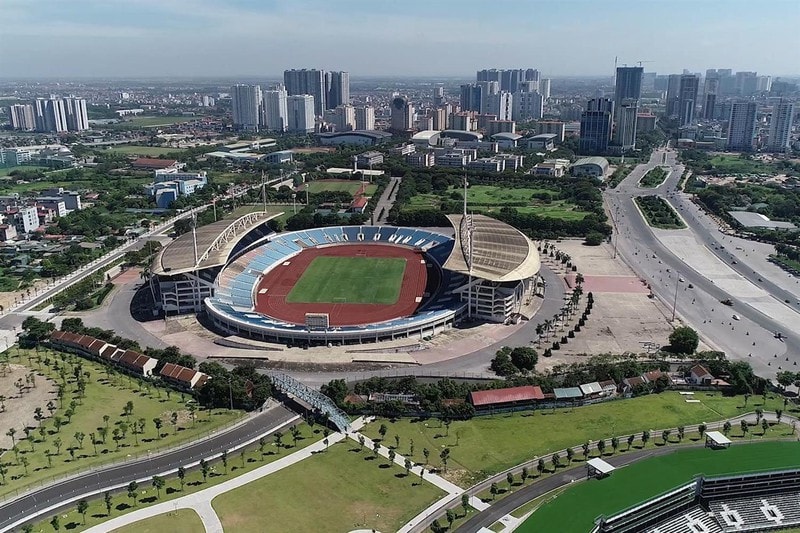 Sân Mỹ Đình đã chuẩn bị sẵn sàng cho Lê khai mạc SEA Games