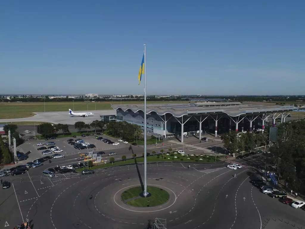 Sân bay quốc tế ở thành phố Odessa phía nam Ukraine. Ảnh: Aviation 24