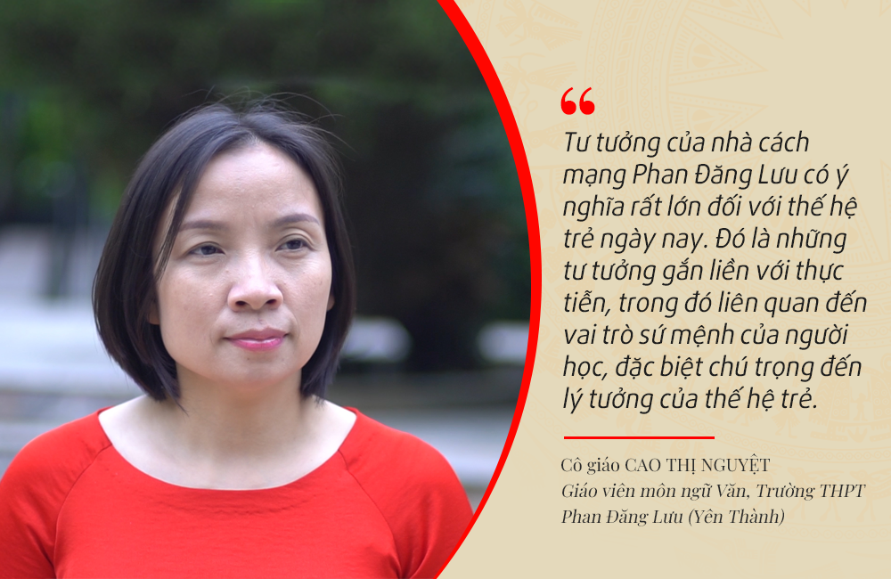Cô giáo Cao Thị Nguyệt - quoter