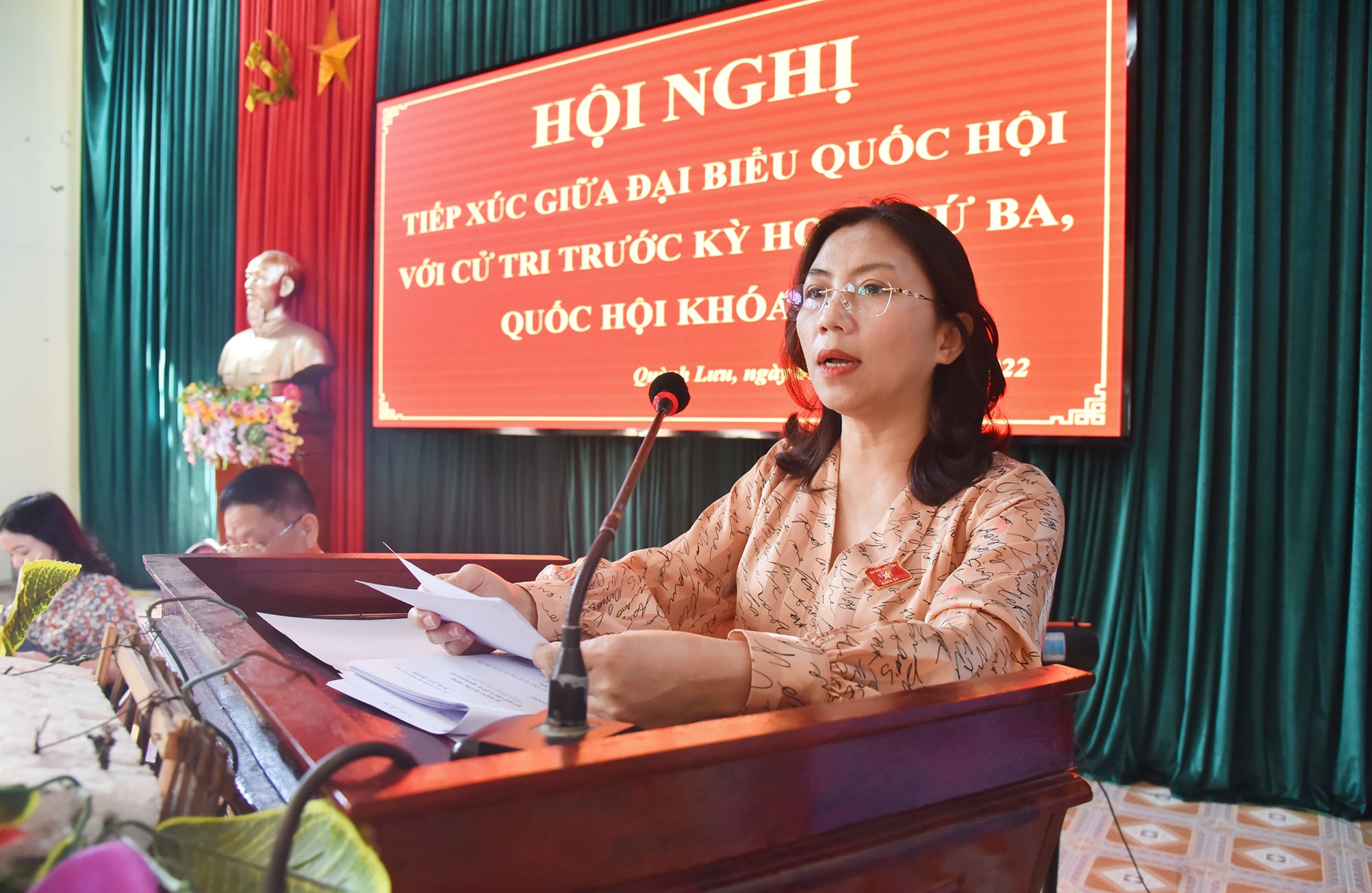 Đại biểu Hoàng Thị Thu Hiền