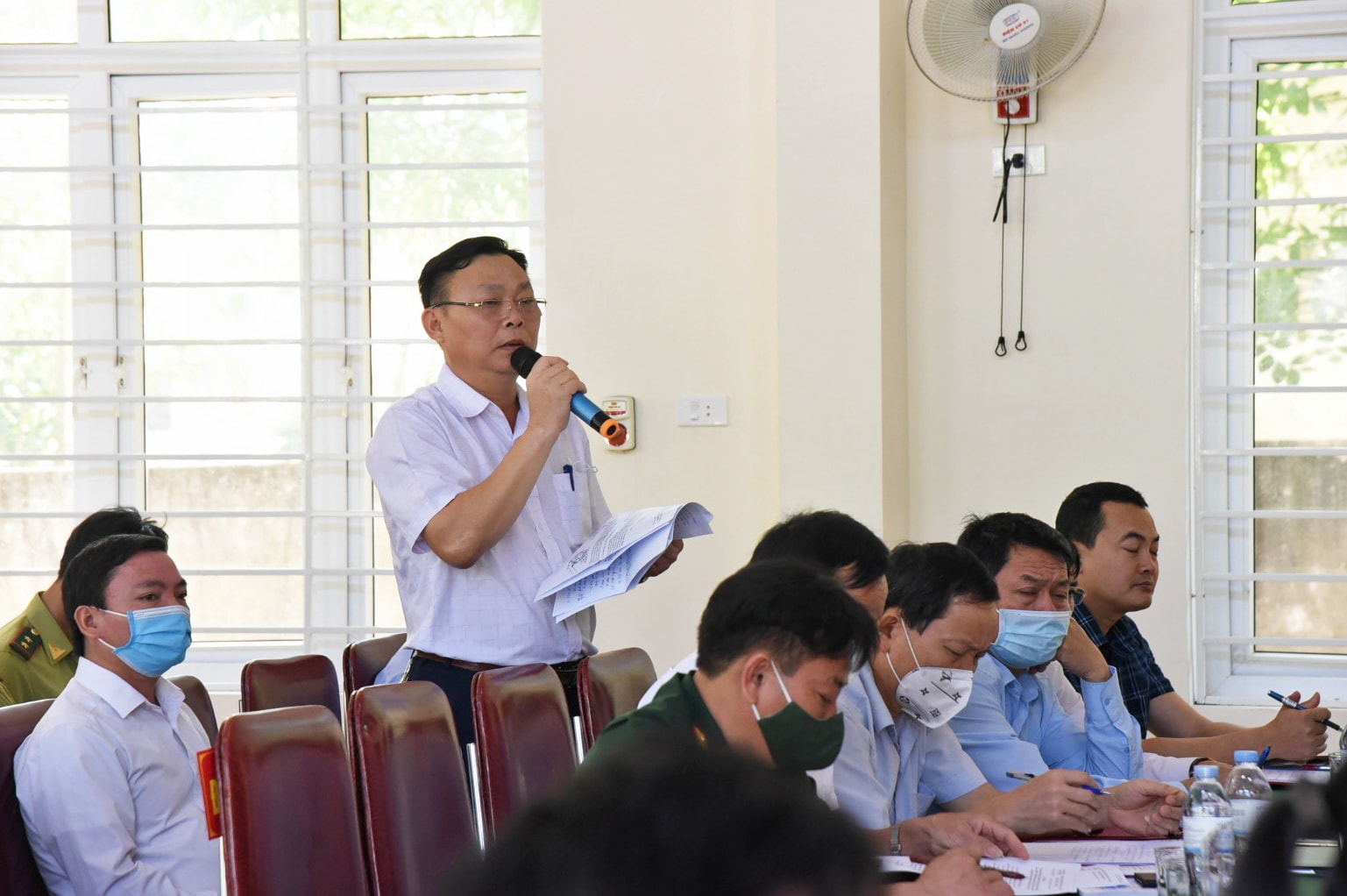 Cử tri huyện Quỳ Hợp bày tỏ nhiều kiến nghị, kỳ vọng liên quan đến lĩnh vực hạ tầng, xây dựng nông thôn mới,...