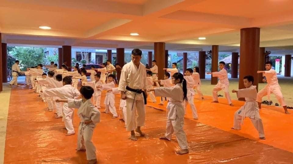 Ông hiện là Chủ tịch Hiệp hội Karate Nghệ An. Ảnh: NVCC